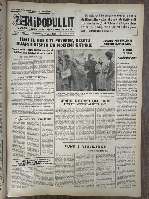 Zëri i Popullit 1990-01-17