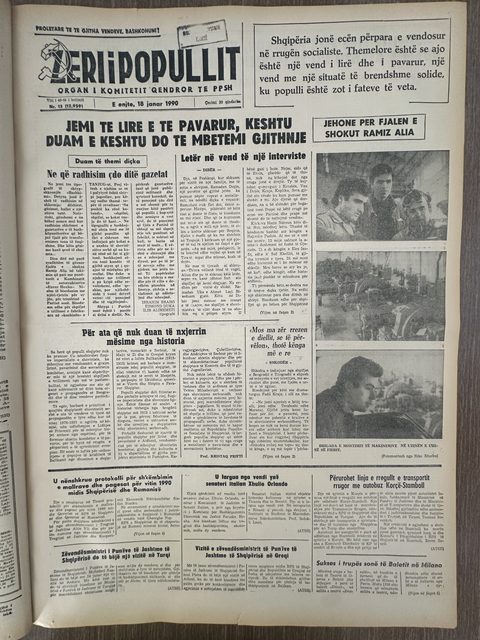 Zëri i Popullit 1990-01-18