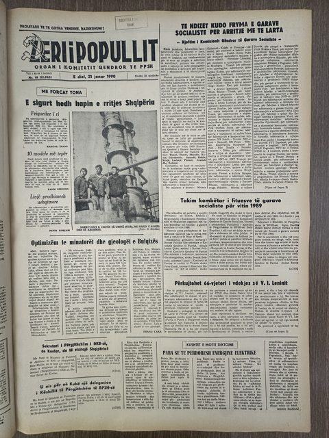 Zëri i Popullit 1990-01-21