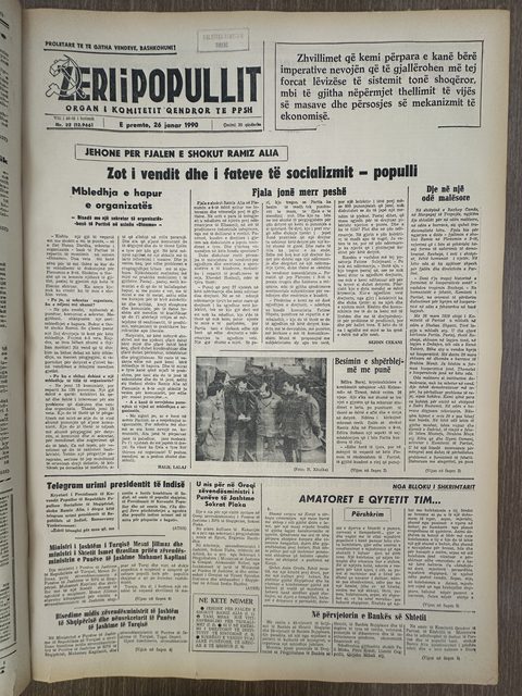 Zëri i Popullit 1990-01-26