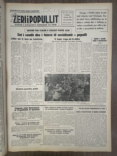 Zëri i Popullit 1990-01-27