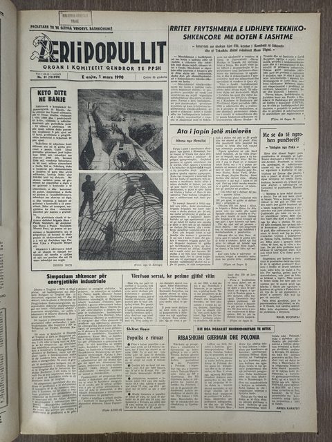 Zëri i Popullit 1990-03-01