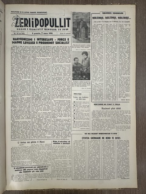 Zëri i Popullit 1990-03-09