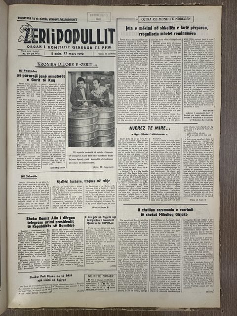 Zëri i Popullit 1990-03-22
