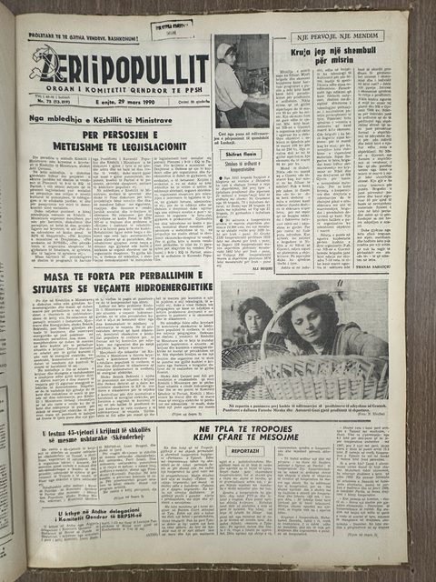 Zëri i Popullit 1990-03-29