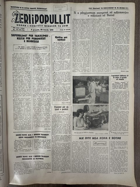 Zëri i Popullit 1990-07-20