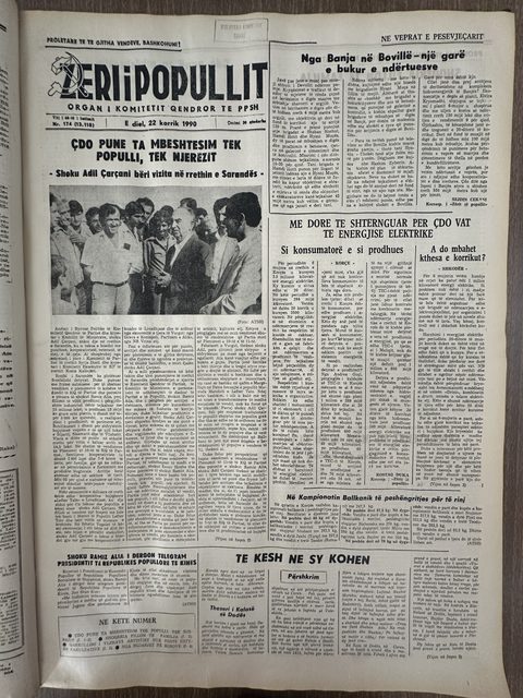 Zëri i Popullit 1990-07-22