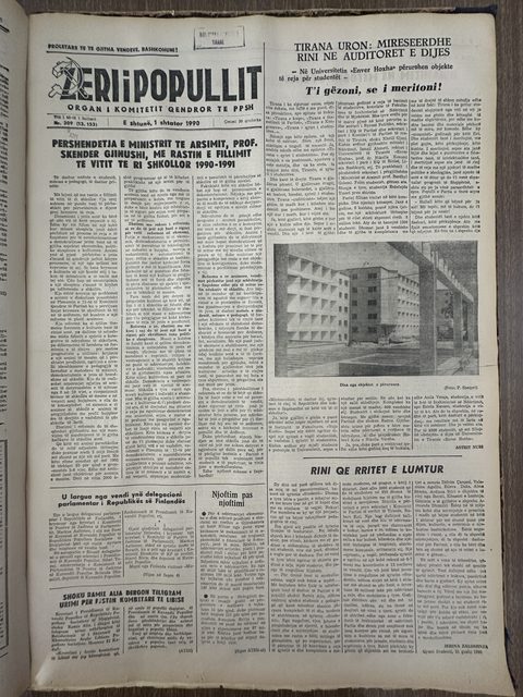 Zëri i Popullit 1990-09-01