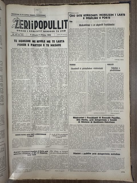 Zëri i Popullit 1990-09-08