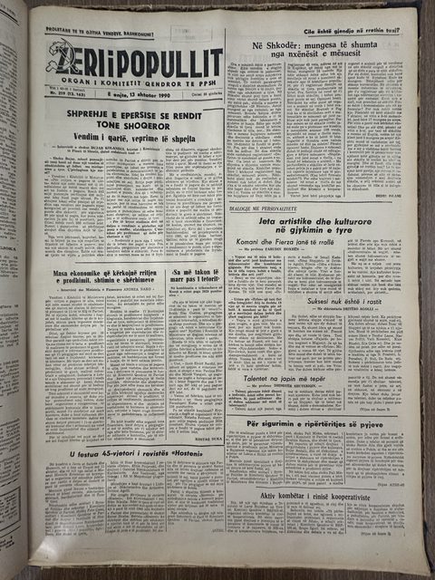 Zëri i Popullit 1990-09-13