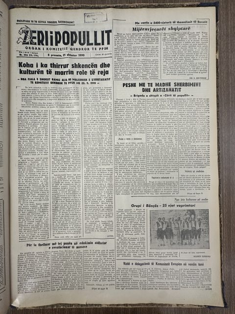 Zëri i Popullit 1990-09-21