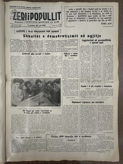 Zëri i Popullit 1990-04-20