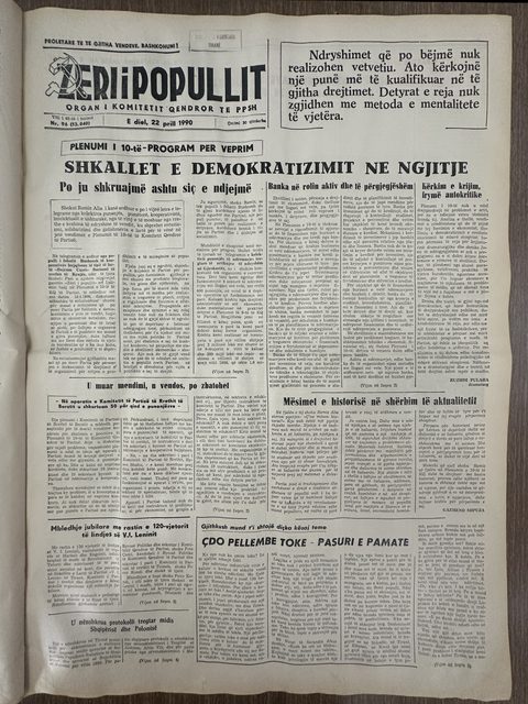 Zëri i Popullit 1990-04-22