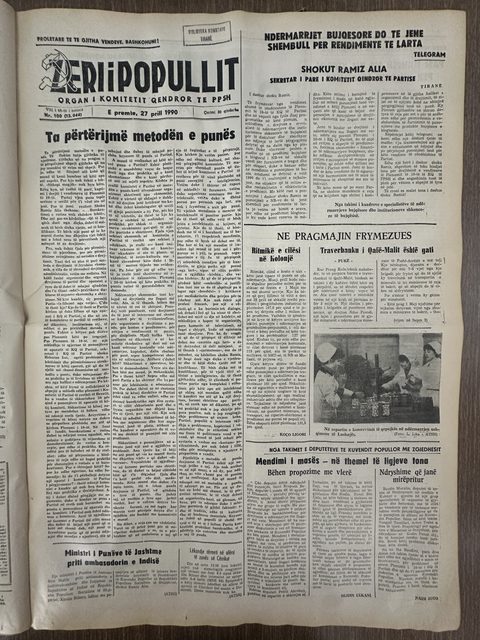 Zëri i Popullit 1990-04-27