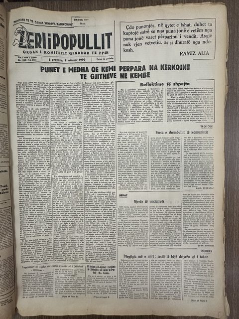 Zëri i Popullit 1990-11-09