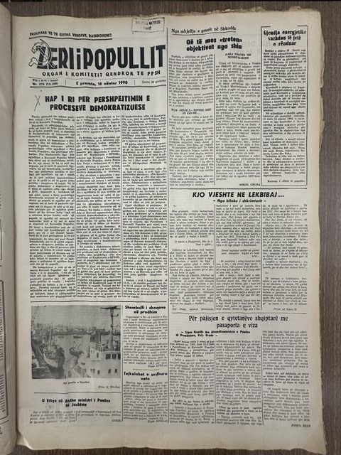 Zëri i Popullit 1990-11-16