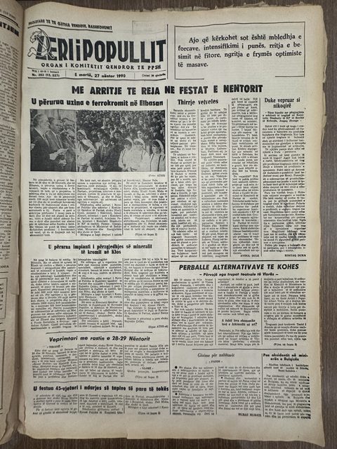Zëri i Popullit 1990-11-27