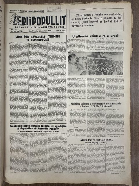 Zëri i Popullit 1990-11-28