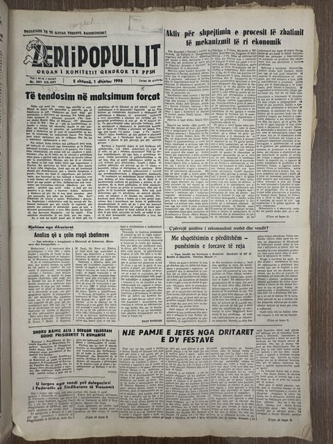 Zëri i Popullit 1990-12-01