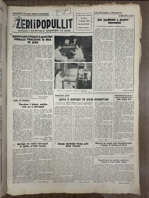 Zëri i Popullit 1990-12-01