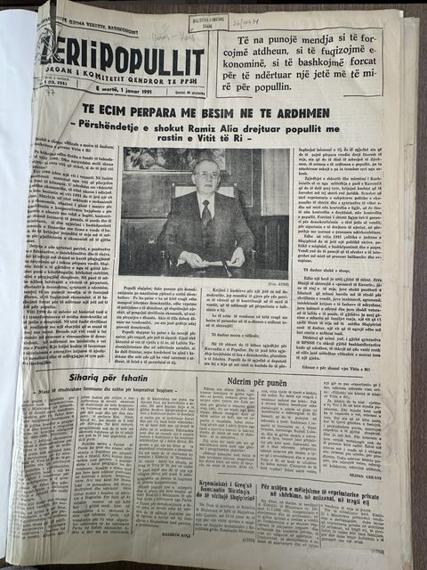 Zëri i Popullit 1991-01-01