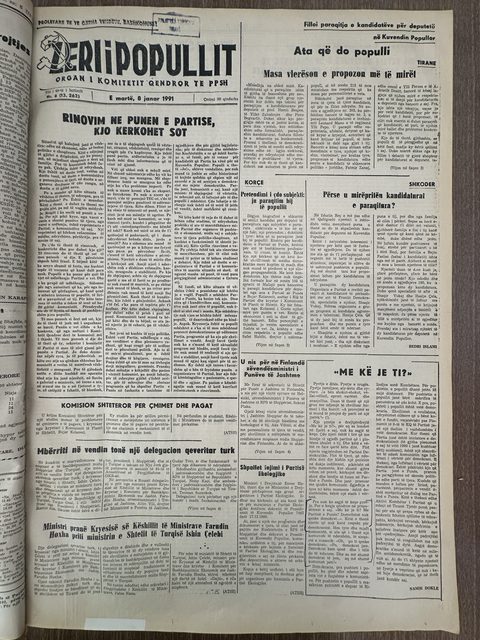 Zëri i Popullit 1991-01-08