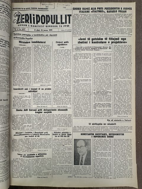 Zëri i Popullit 1991-01-13