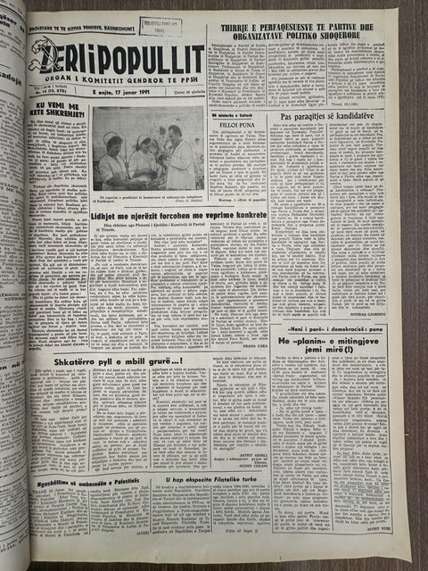 Zëri i Popullit 1991-01-17