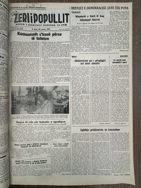 Zëri i Popullit 1991-01-20