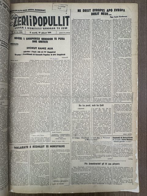 Zëri i Popullit 1991-02-19