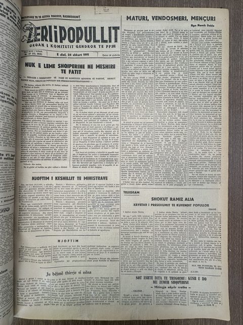 Zëri i Popullit 1991-02-24