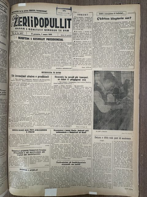 Zëri i Popullit 1991-03-01