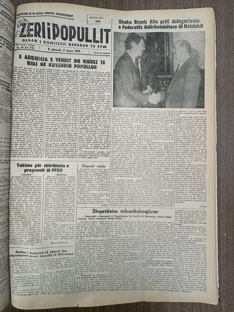 Zëri i Popullit 1991-03-09
