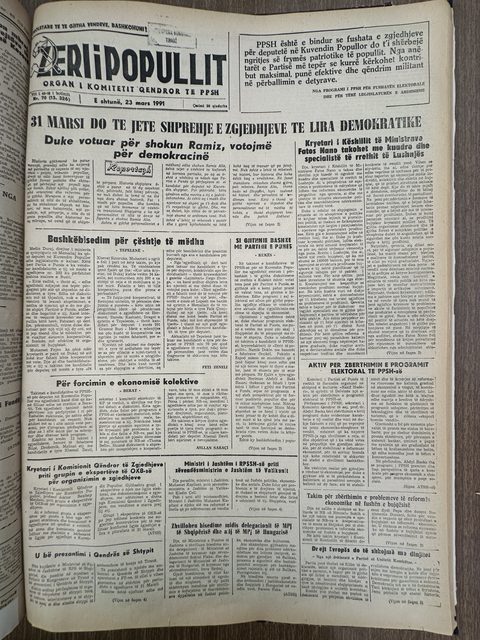 Zëri i Popullit 1991-03-23