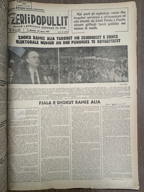 Zëri i Popullit 1991-03-30