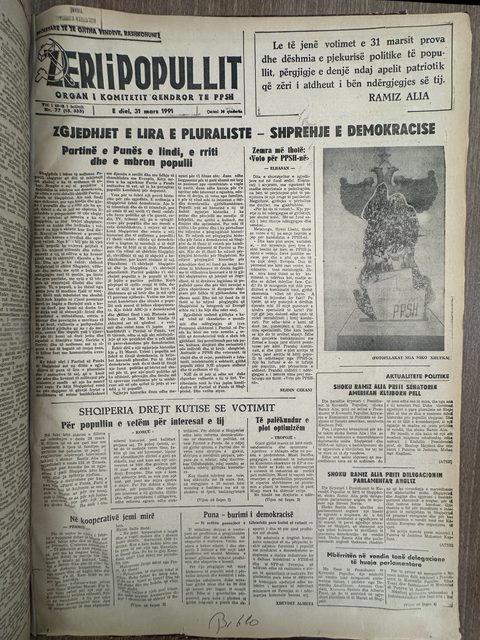 Zëri i Popullit 1991-03-31