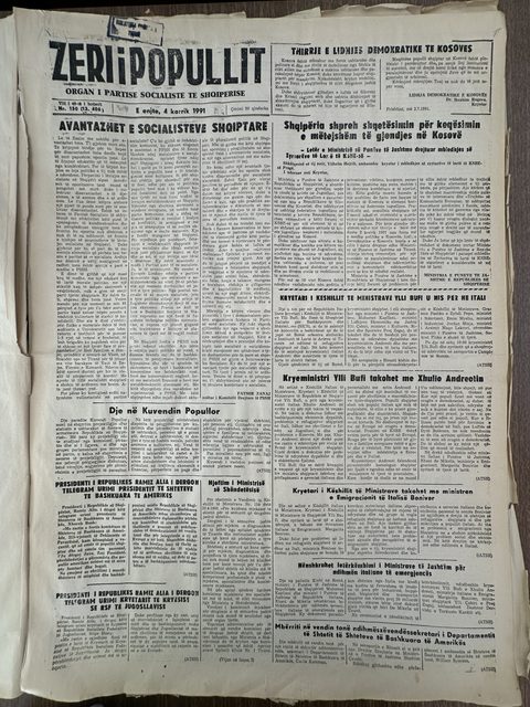 Zëri i Popullit 1991-07-04