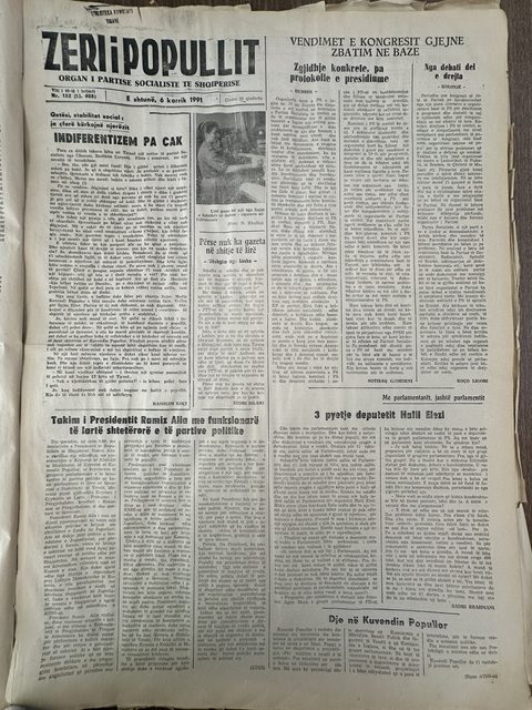 Zëri i Popullit 1991-07-06