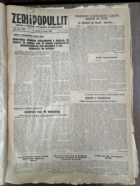 Zëri i Popullit 1991-07-09
