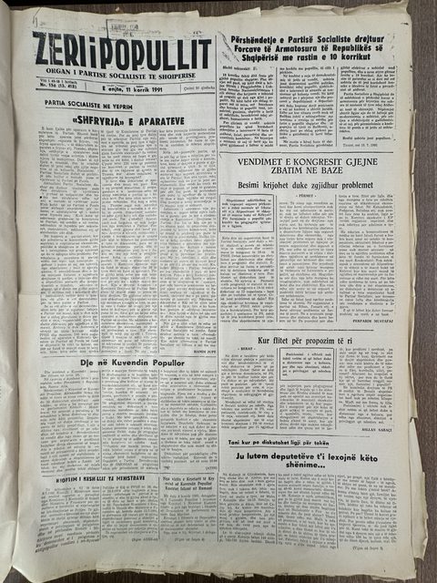 Zëri i Popullit 1991-07-11