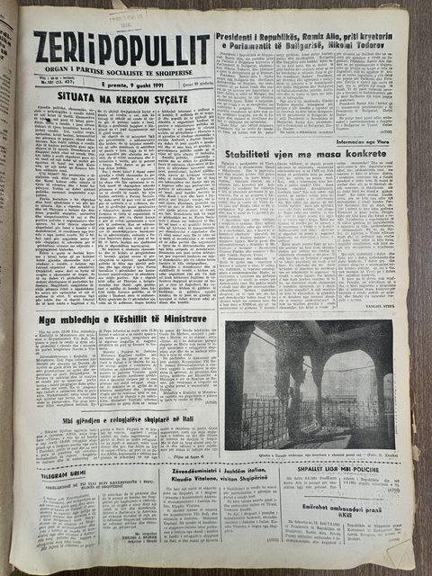 Zëri i Popullit 1991-08-09