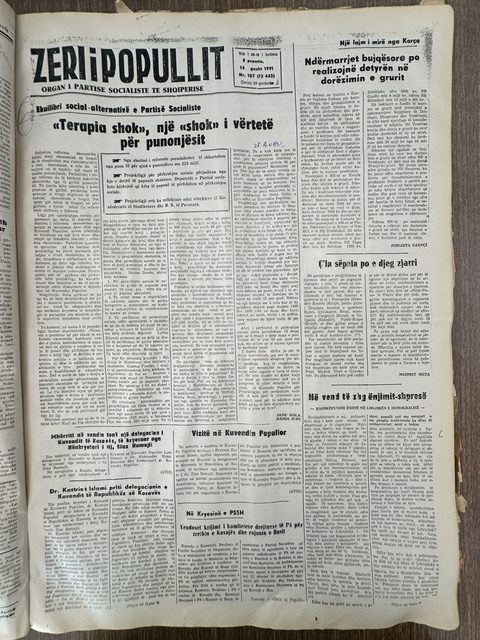 Zëri i Popullit 1991-08-16