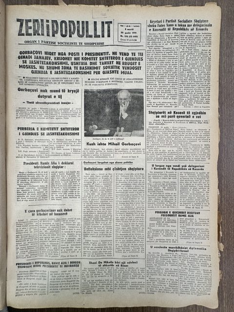 Zëri i Popullit 1991-08-20