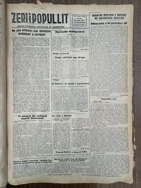 Zëri i Popullit 1991-08-22