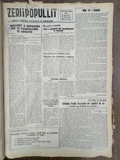 Zëri i Popullit 1991-02-29