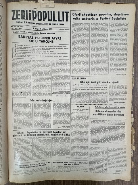 Zëri i Popullit 1991-09-05