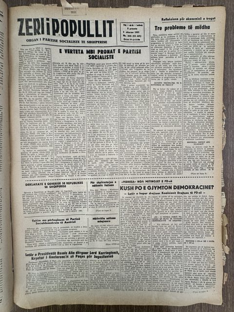 Zëri i Popullit 1991-10-06