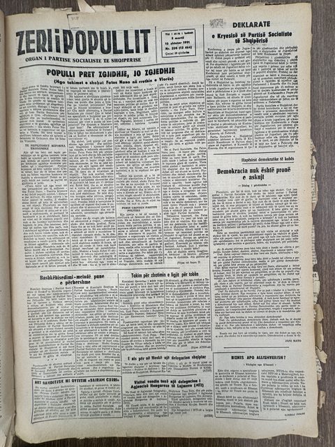Zëri i Popullit 1991-09-10