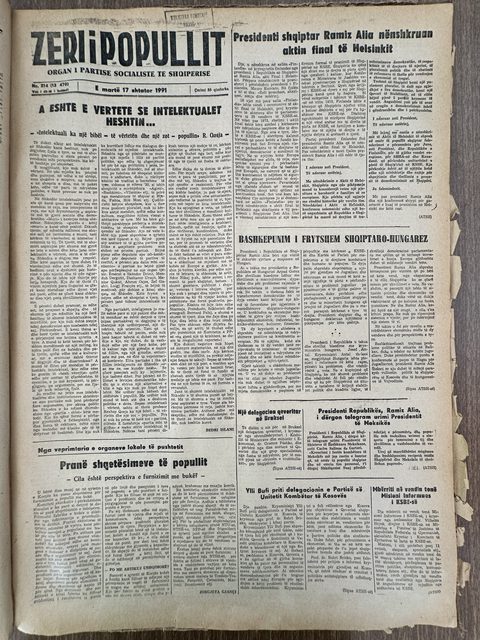 Zëri i Popullit 1991-09-17