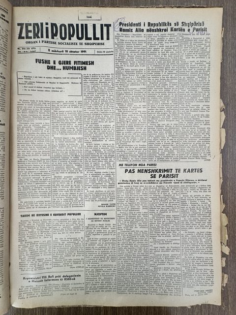 Zëri i Popullit 1991-02-18